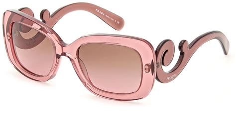 prada rose gold glasses|prada clear pink eyeglasses.